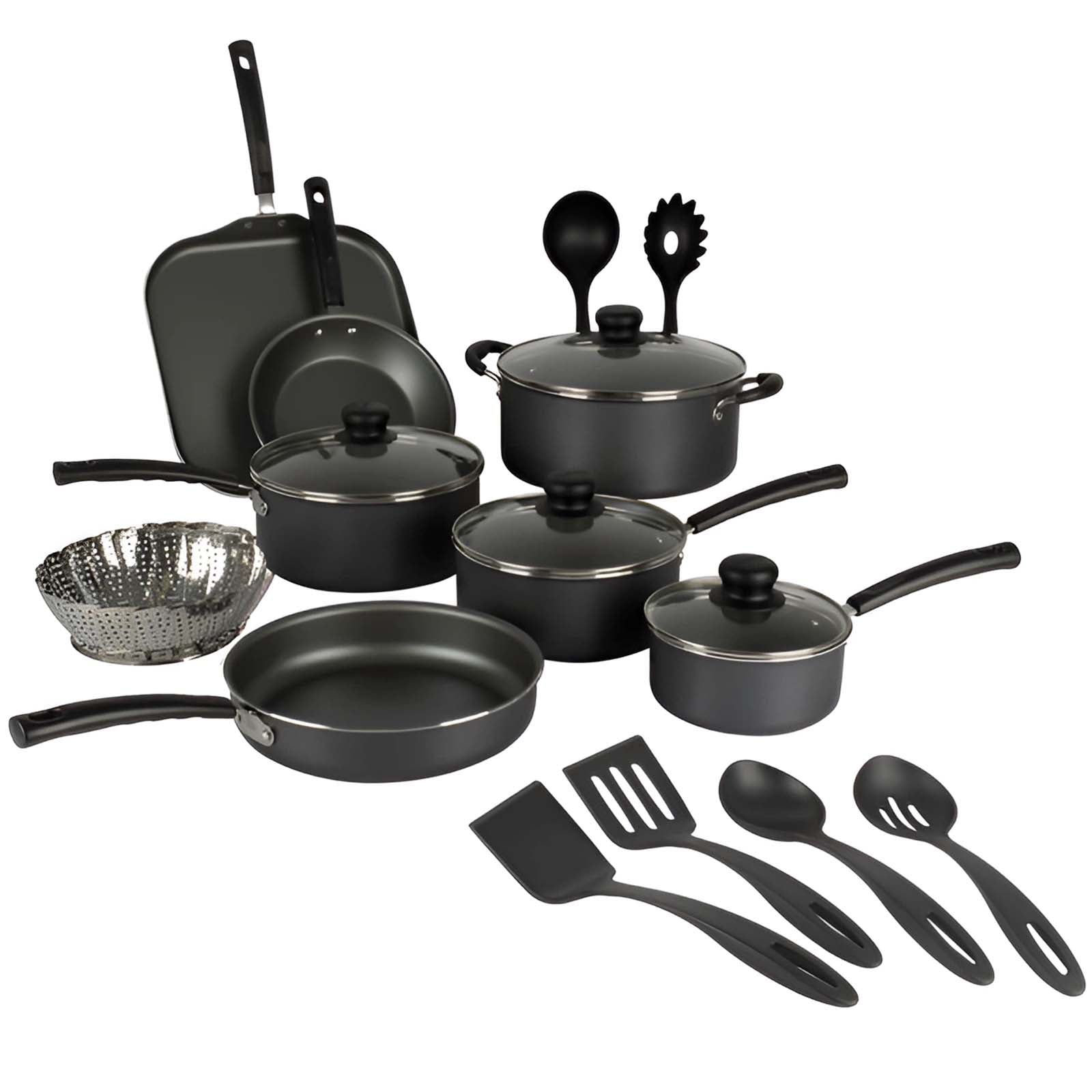 Tramontina 80119/545 PrimaWare Nonstick Cookware 18 Pieces - Steel