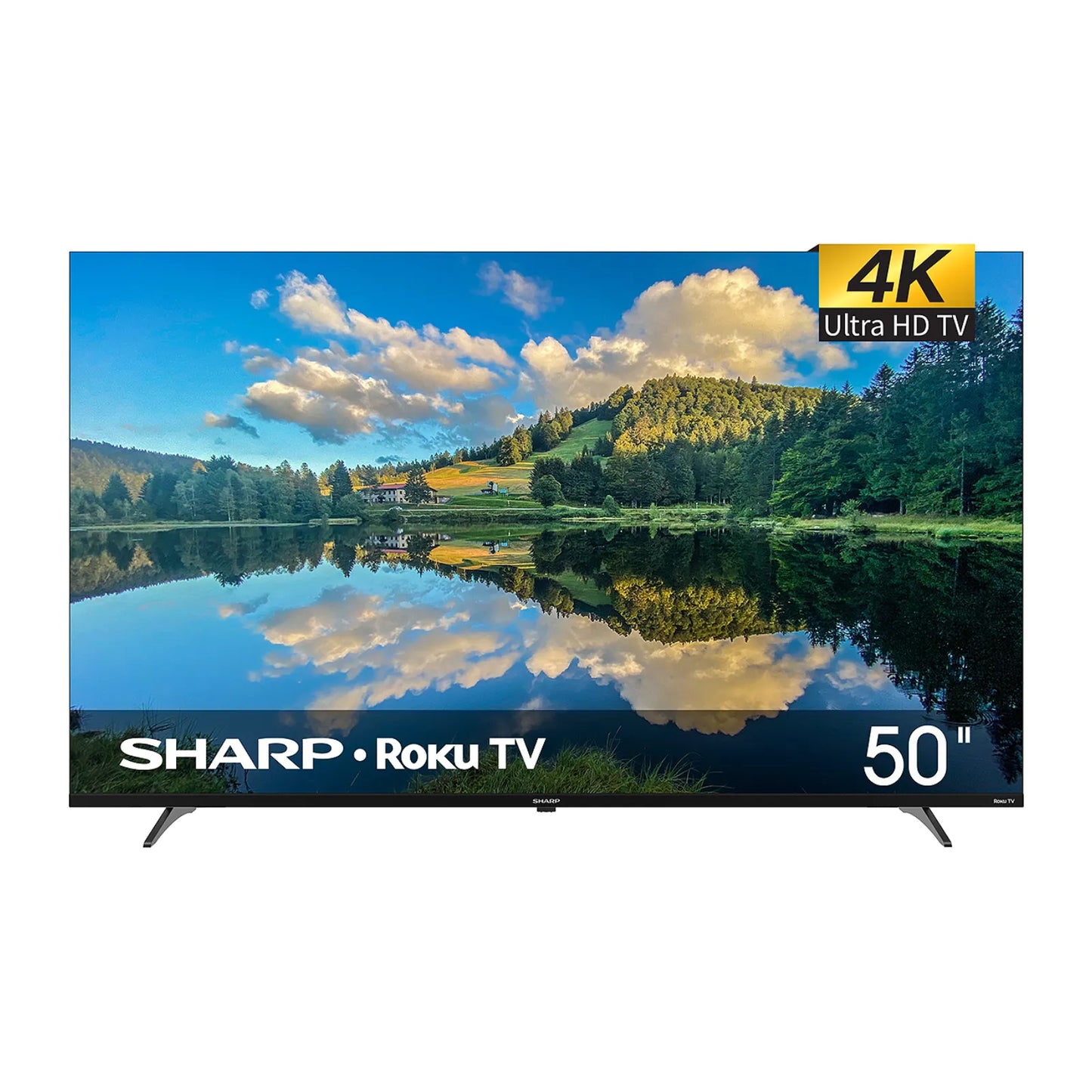 Televisión Pantalla 50 Pulgadas Sharp Roku TV 4K 4TC50EL8UR