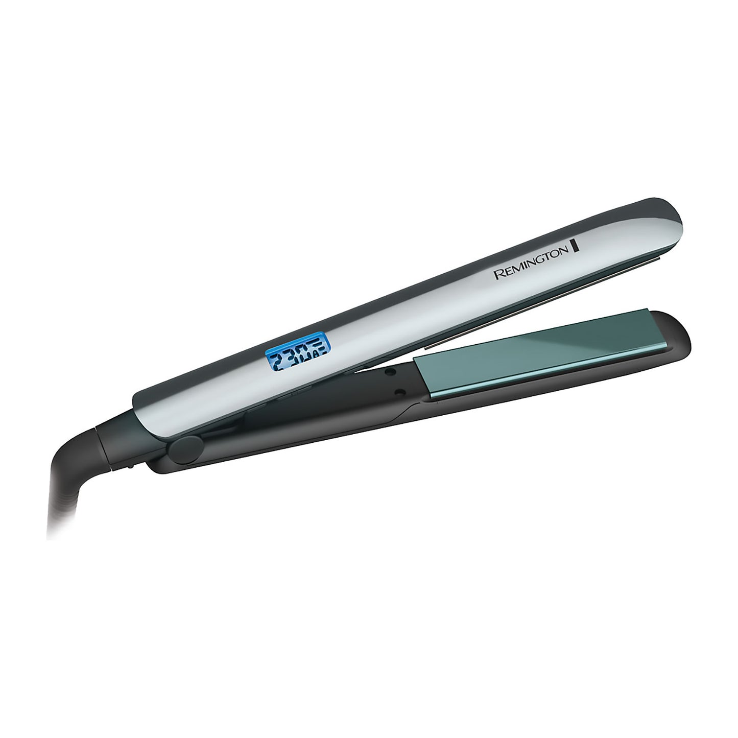 Plancha Alaciadora Remington Argan Oil Shine Azul S8500A