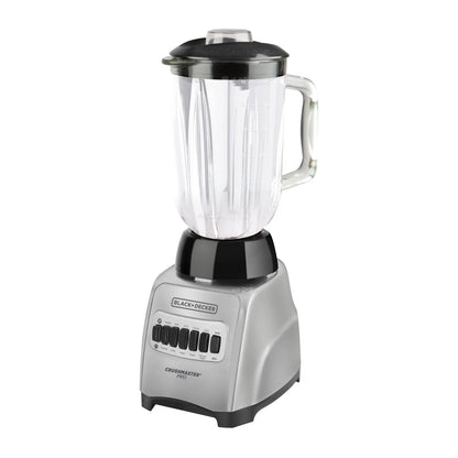 Licuadora Black+Decker Vaso de Vidrio 1.25 Litros Gris BL1000MG