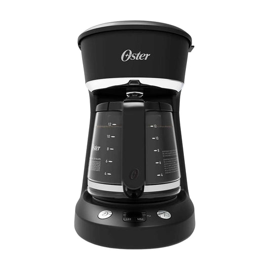 Cafetera Programable Oster 12 Tazas Negra BVSTDCP12B