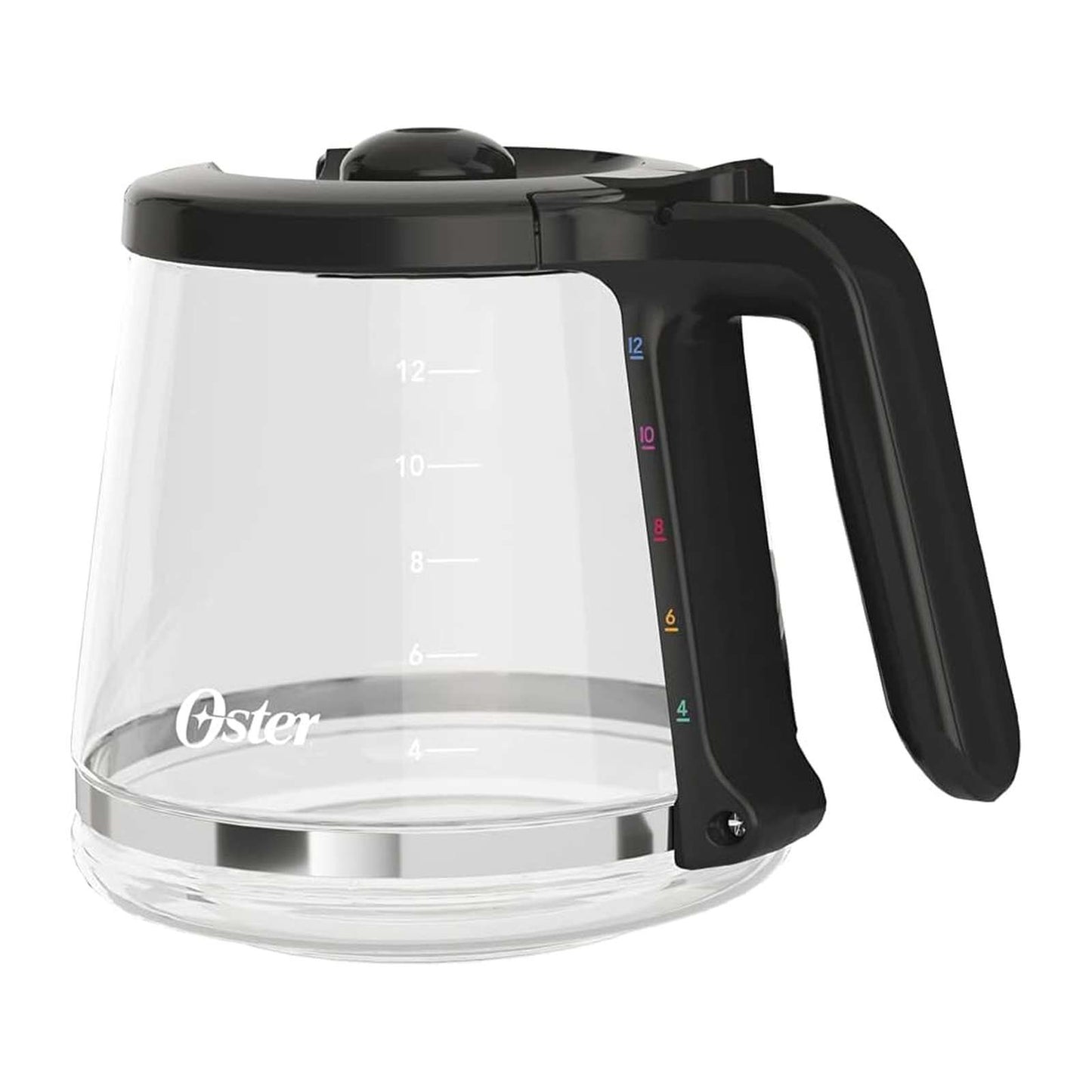 Cafetera Programable Oster con Sistema de Medición 12 Tazas Negra BVSTRF100