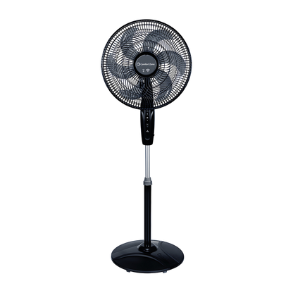 Ventilador de Pedestal Comfort Zone 16 Pulgadas WiFi Negro CZST160SBS-EU