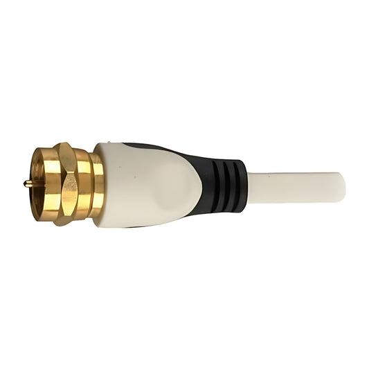 Cable Coaxial Rg6 Plano Hdtv 3.3m Blanco RCA Fa-11cx