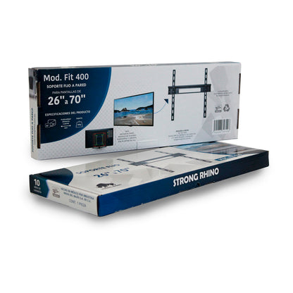 Soporte para Pantalla Fijo Strong Rhino 26 a 70 Pulgadas FIT-400