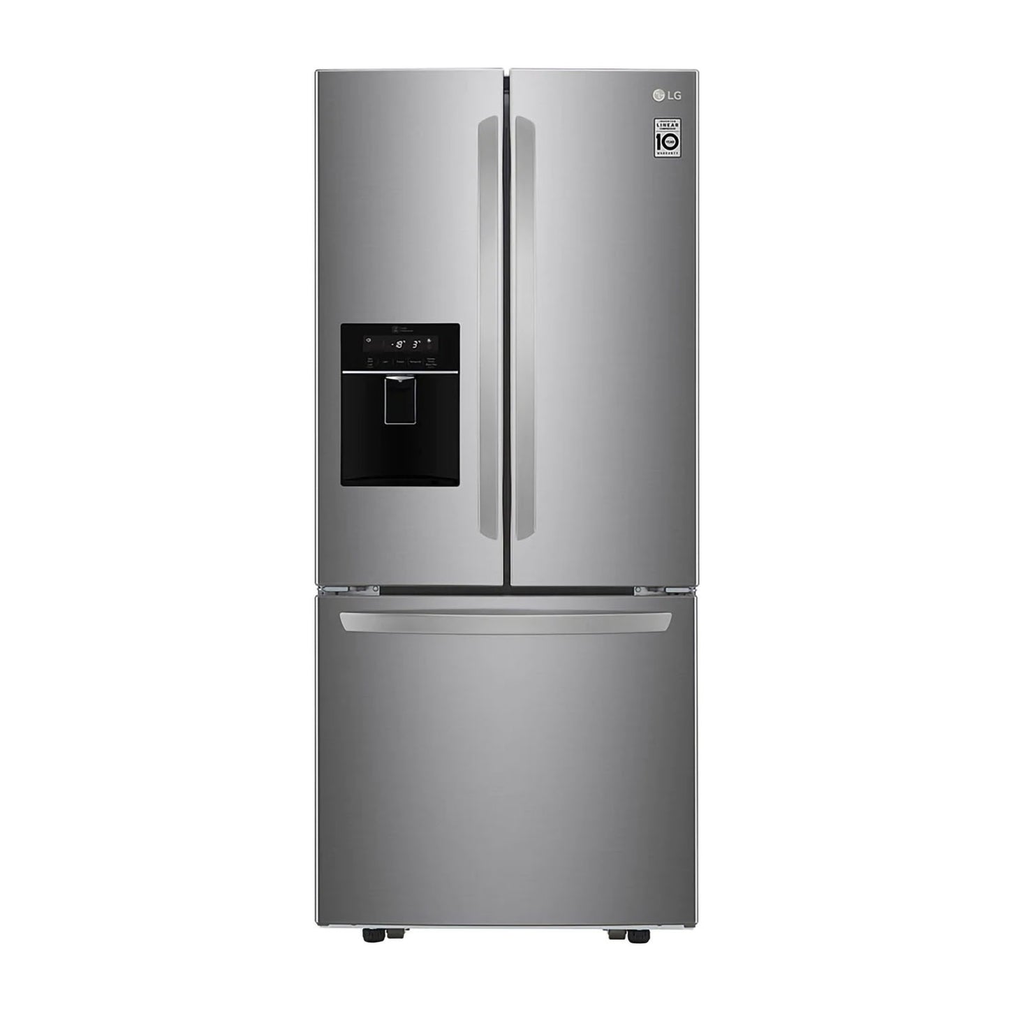 Refrigerador LG 22 Pies Cúbicos French Door Gris GM22SGPK