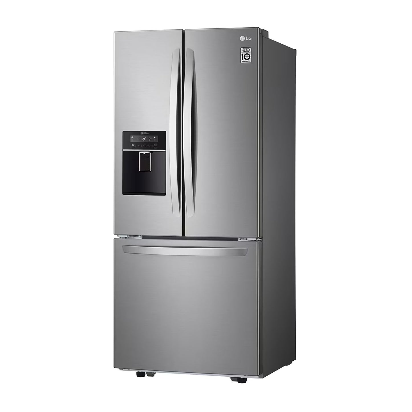 Refrigerador LG 22 Pies Cúbicos French Door Gris GM22SGPK