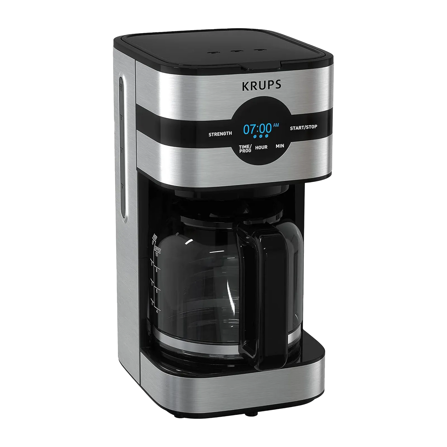 Cafetera de Goteo Krups 1.5 Litros Gris Simply Brew Digital KM205D50