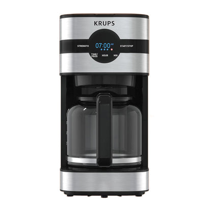 Cafetera de Goteo Krups 1.5 Litros Gris Simply Brew Digital KM205D50