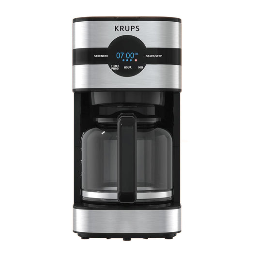 Cafetera de Goteo Krups 1.5 Litros Gris Simply Brew Digital KM205D50