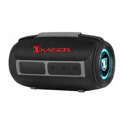 Bocina Bluetooth Recargable Kaiser 2 x 2.5 Pulgadas Negra KSW-2012BK