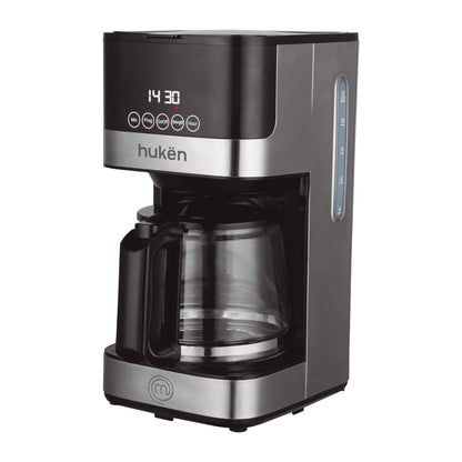 Cafetera Programable MasterChef 12 Tazas Negra MK-DCM-12PV2