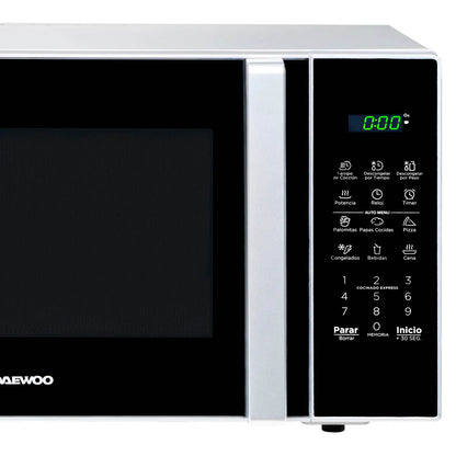 Horno de Microondas 1.1 Pies Cúbicos Daewoo DMDXX11S2BW