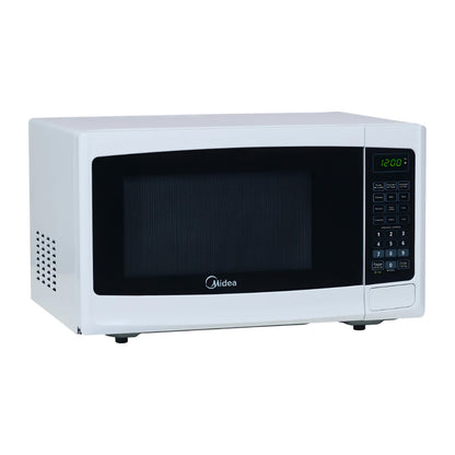 Horno de Microondas Midea 1.1 Pies Cúbicos Blanco MMDP11S2BW