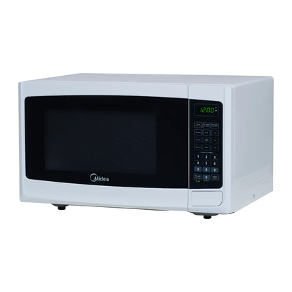 Horno de Microondas Midea 1.1 Pies Cúbicos Blanco MMDP11S2BW