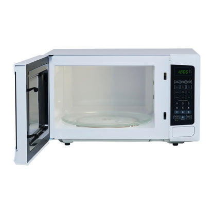 Horno de Microondas Midea 1.1 Pies Cúbicos Blanco MMDP11S2BW