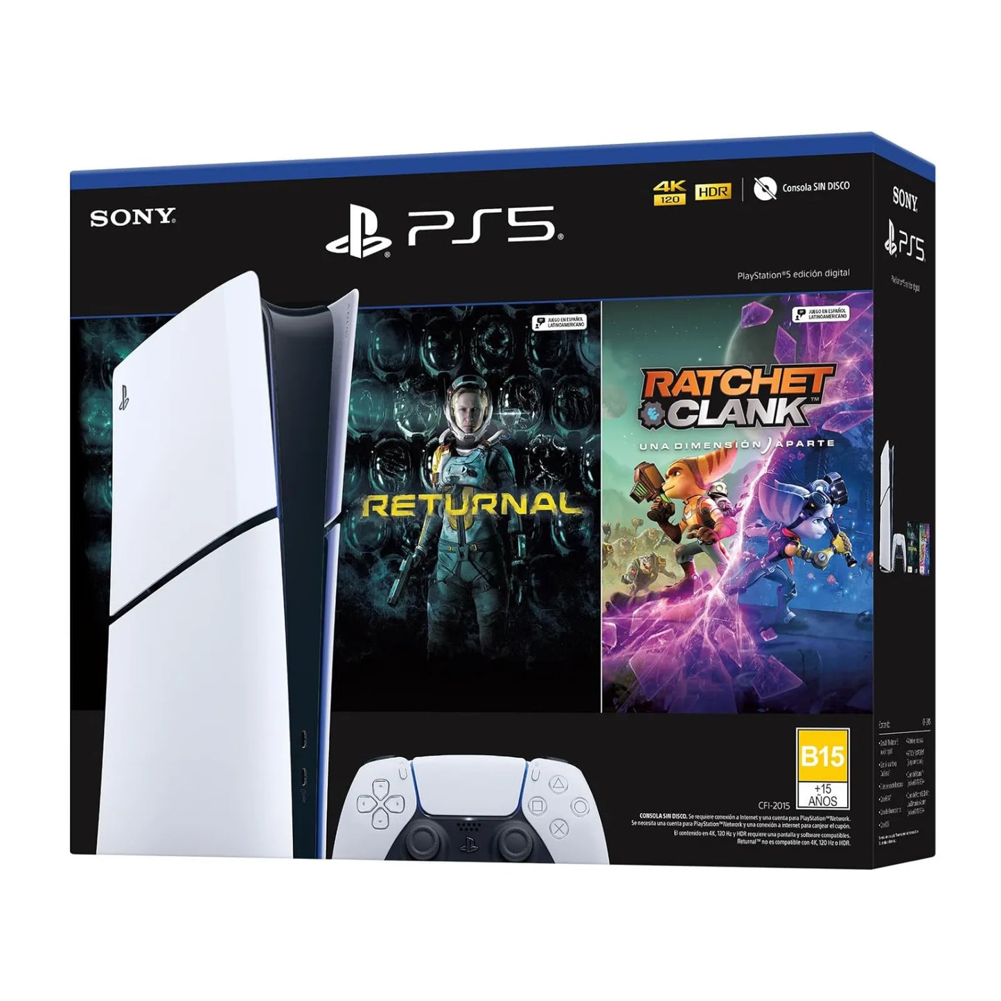 Playstation 5 Slim Edición Digital Megapack Ratchet & Clank / Returnal