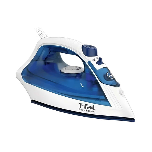 Plancha de Vapor Easy Steam T-fal antiadherente suela color azul FV1942X0