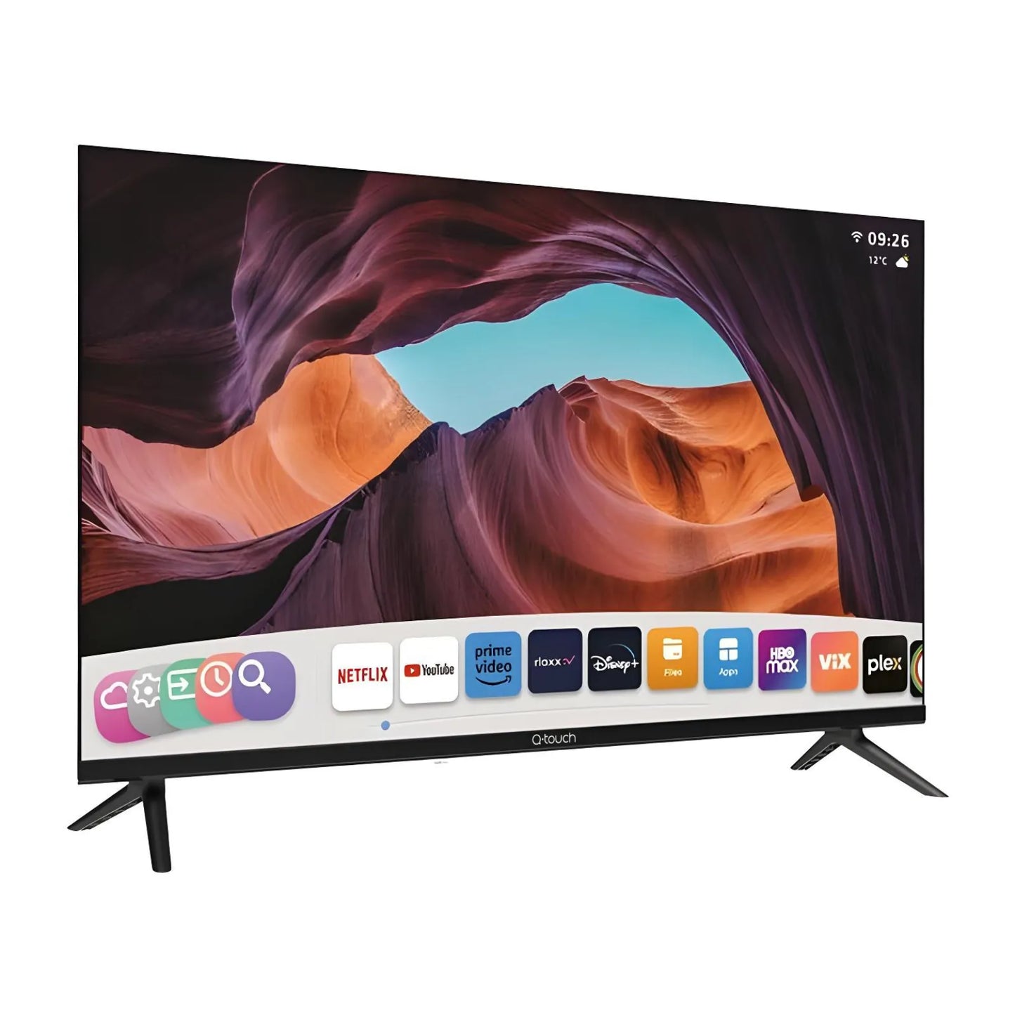 Televisión Pantalla 32 Pulgadas Q-touch Smart TV HD QT32W24