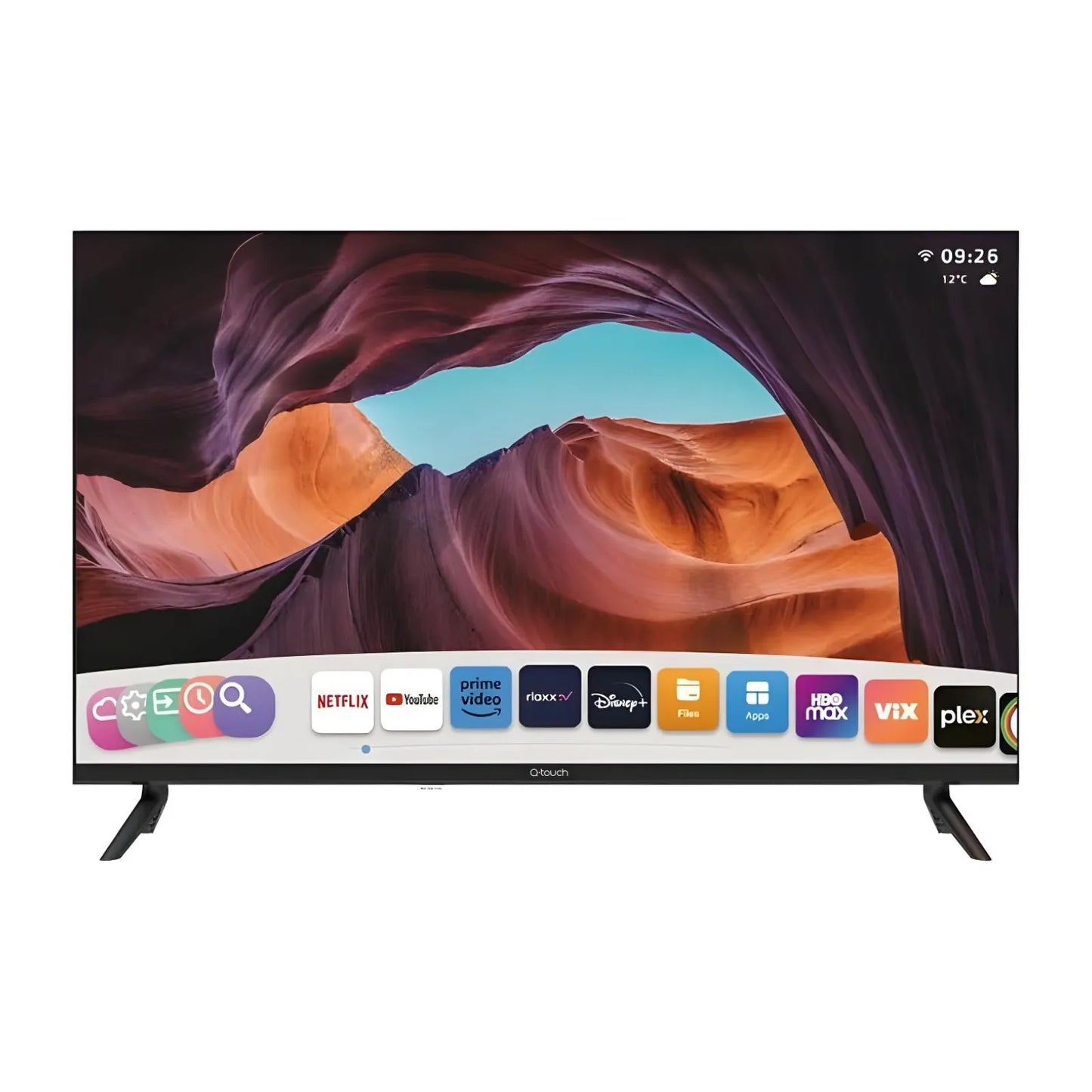 Televisión Pantalla 40 Pulgadas Q-touch Smart TV FHD QT40W24