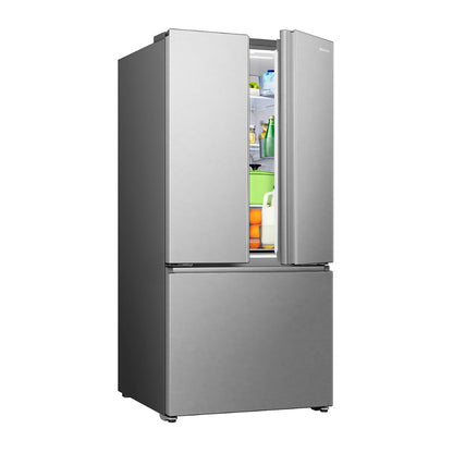 Refrigerador Hisense 22 Pies Cúbicos Gris French Door RF22N6FCX