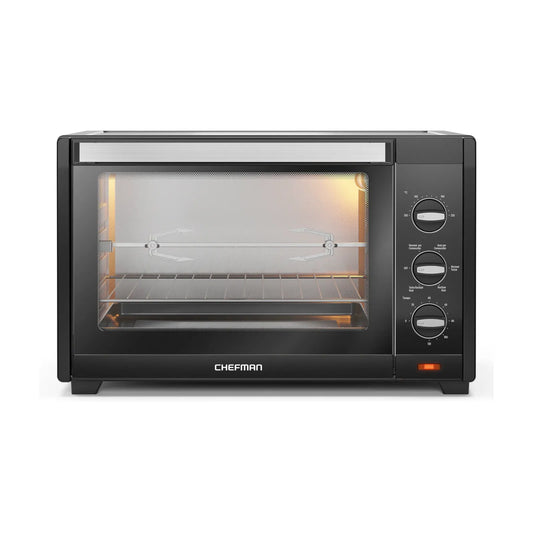 Horno Tostador de Convección Chefman 45 Litros Negro RJ25-M45BLACK