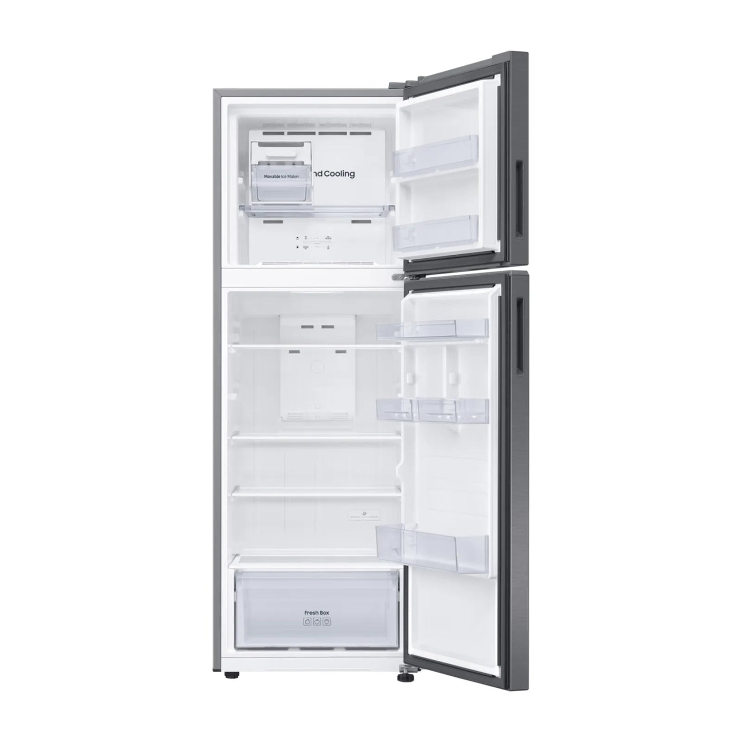 Refrigerador Samsung 11 Pies Cúbicos AI Top Mount Gris RT31DG5124S9