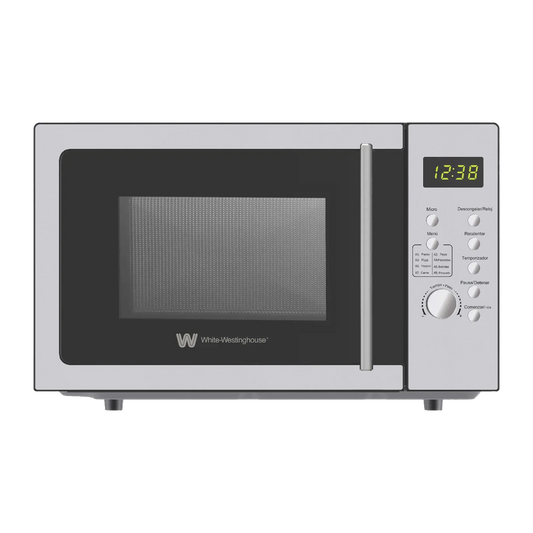 Horno de Microondas White Westinghouse 0.9 Pies Cúbicos Gris WWCMV092533WE