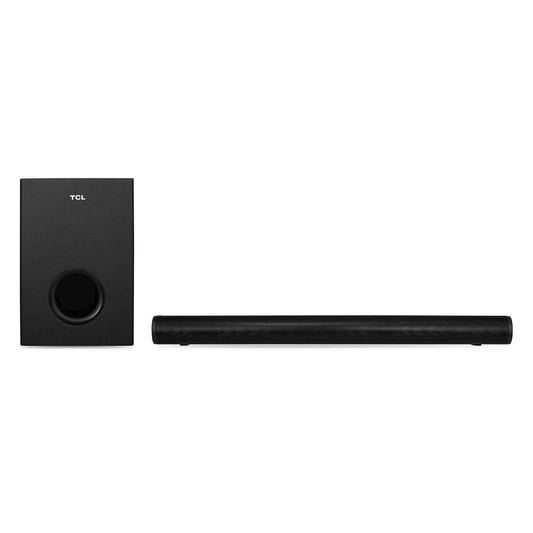 Barra de Sonido TCL 2.1 Canales con Subwoofer Negro S522W