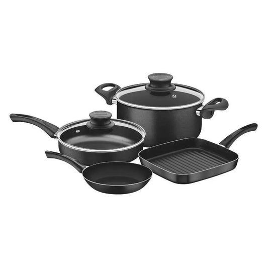 Batería de Cocina Tramontina Paris 6 Piezas Negro 27899-158