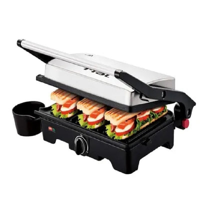 Parrilla Panini 2 Rebanadas T-fal SW332DMX